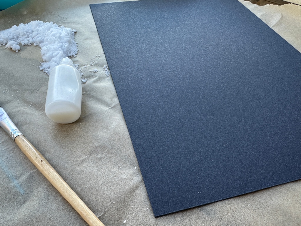 salt painting - materials